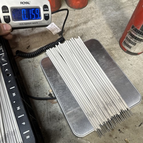 1# 3/32" 9" ENiCrMo-3 Arcos 1N12 Nickel Alloy Stick Arc Welding Electrode Rod