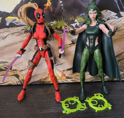 Marvel Legends X-MEN 2 Pack Polaris And Lady Deadpool
