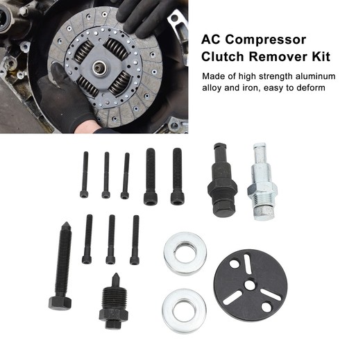˜15PCS Car AC Compressor Clutch Remover Kit Auto Air Conditioning Repair Puller - Picture 19 of 22