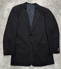 Armani Collezioni Men s Suit Jacket 40 100 Wool Old Money Luxury Flannel