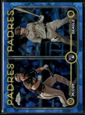 2024 Topps Chrome Update Sapphire Edition Chandler Seagle / Mason McCoy RCOM