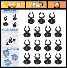 Suction Cups for Fish Tanks - 15Pcs Clips for Airline Tubing, Moss Shrimp Nest