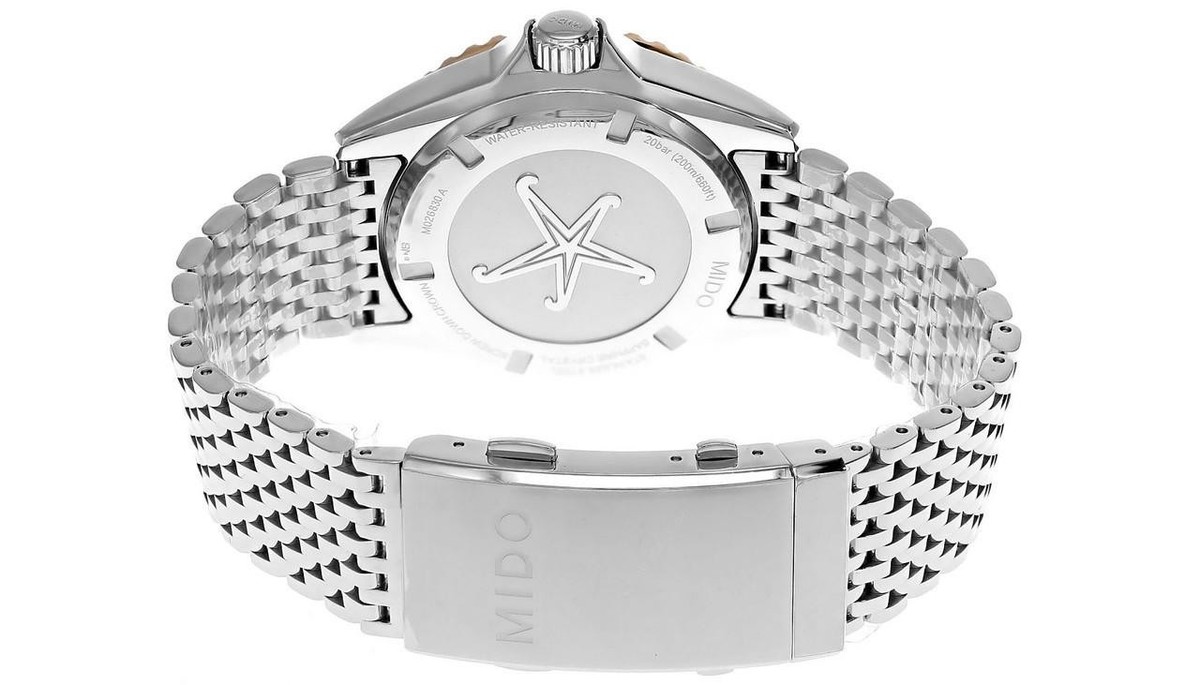 Mido Ocean Star Tribute Rose Gold Black Dial