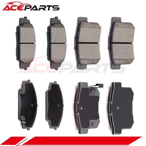 8X BRAKE CERAMIC PADS FOR 2002-2006 ACURA RSX TYPE S FRONT AND REAR LOW DUST - Picture 5 of 12