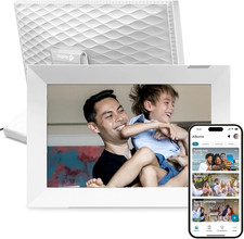 Digital Touch Screen Picture Frame - 10.1 Photo Frame, Connecting Families Fr