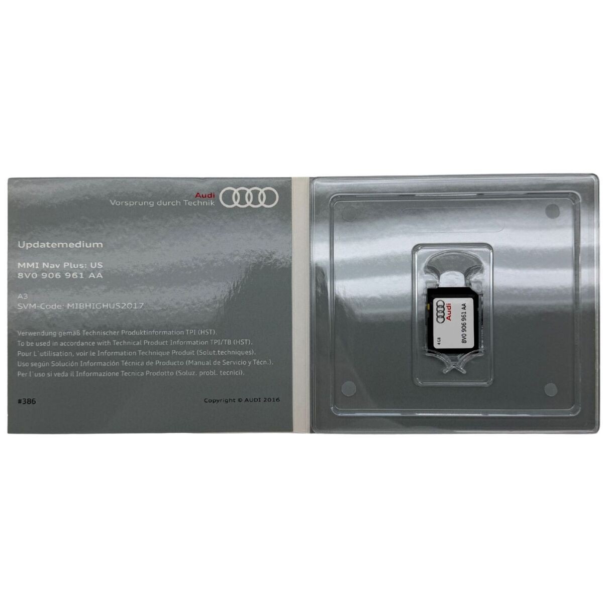 8V0906961AA For Audi OEM 