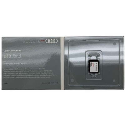 8V0906961AA For Audi OEM ''MMI'' Navigation Plus SD Memory Card