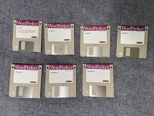 WordPerfect 6.0 for DOS 3.5 Floppy Disk Set Complete 7 Disks Tested Original