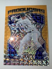 2021 Panini Mosaic Producers Reactive Yellow /99 Trevor Story #P4 Rockies