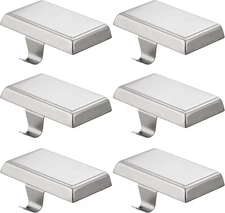 6 Pack Christmas Stocking Holders Ornament Hooks Mantel Weighted Stocking Hanger