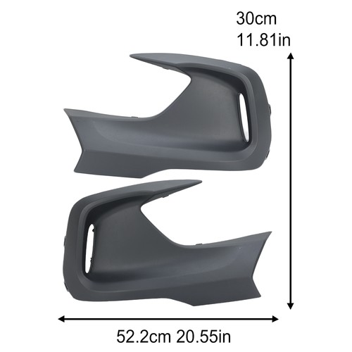 PAIR Bumper Fog Light Cover Bezel Frame Left&Right For Honda HR-V HRV 2023-2025 - Picture 4 of 19
