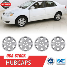 15 Inch Wheel Covers 4pcs Snap-on Lacquered Hubcaps For 2005-2008 Toyota Corolla 15 Inch Wheel Covers 4pcs Snap-on Lacquered Hubcaps For 2005-2008 Toyota Corolla