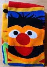 Sesame Street Bert & Ernie Crew Socks – Sock Size 10-13 – Novelty – NEW