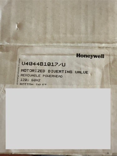 Honeywell V4044B1017 1/2" Sweat Connection 3 Way Zone Valve, port A