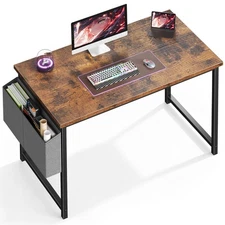 44 Inch Computer Desk Home Office Desks for Bedroom Writing Gaming Work Study...