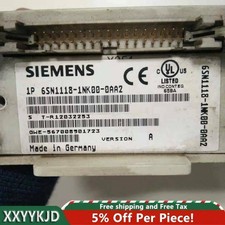 ONE Used Siemens servo drive axis card 6SN1118-1NK00-0AA2 6SN1 118-1NK00-0AA2