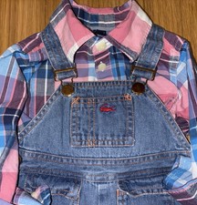 Lil Remix Outfit: Vintage Lacoste Overalls  Plaid Gap Shirt