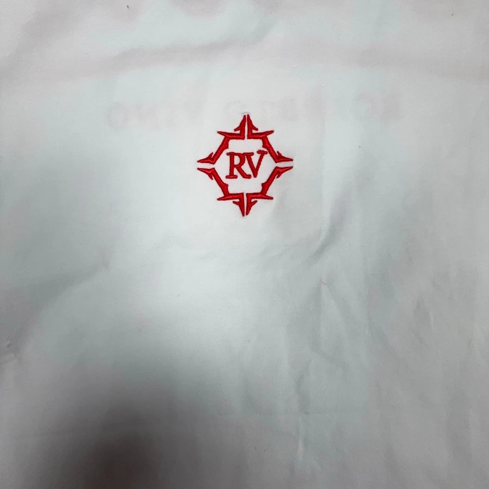 Camiseta Roberto Vino Milano Cuello Redondo Blanca Para Hombre 3XL NUEVA CON ETIQUETAS Foto 3 de 4