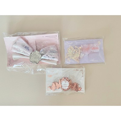 RARE Flower Knows Hair Barrette Clip Bow Bundle