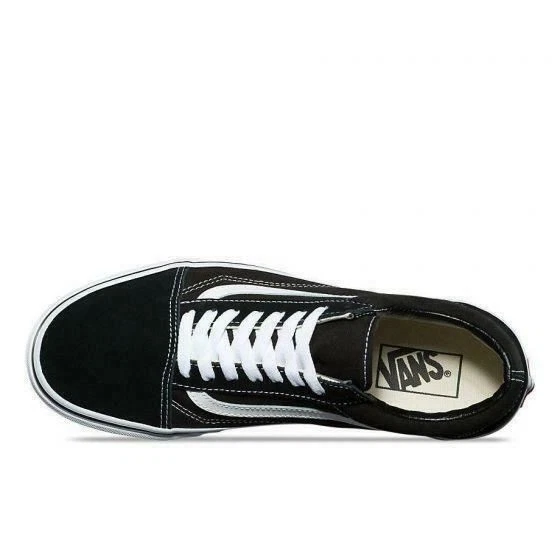 Vans Shoes Old Skool Black White Mens US SIZE Old School Skateboard Sneakers - image 4 of 4