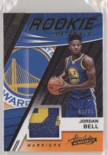 2017-18 Panini Absolute Rookie Materials Prime 8/25 Jordan Bell #RM-JBL 6fs