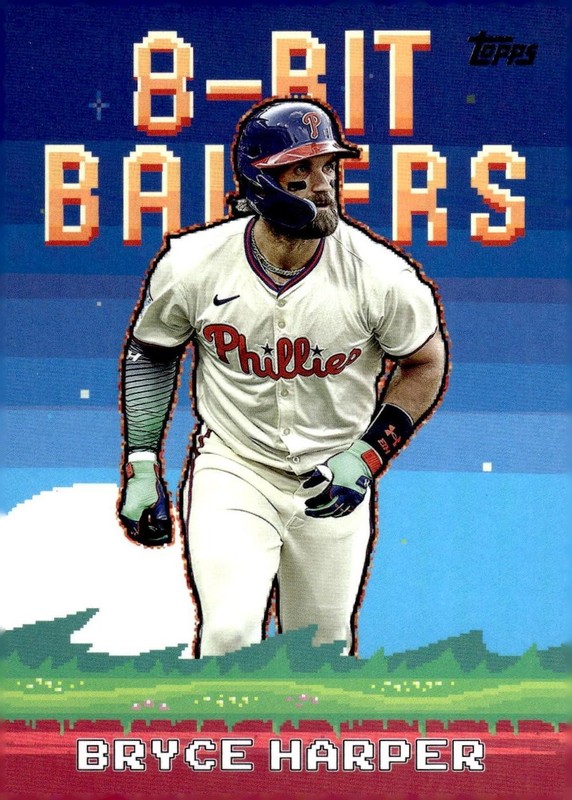 2025 Topps #8B-5 Bryce Harper 8-Bit Ballers