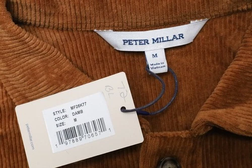 Peter Millar Corduroy Knit Chore Coat Jacket Mens Size Medium DAMB INV13762181 image 2