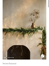 Anthropologie Stargazer Lights Twinkling Two Tone Icicle 15'