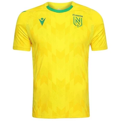 Maillot Macron FC Nantes Taille XL Homme Jaune Neuf et Authentique - Photo 1/2