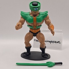 Vtg TRI-KLOPS Motu Masters Of The Universe He-Man Action Figure Complete D-11