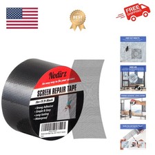 Window Screen Repair Tape, 2 in X 15 FT 180IN Screen Repair Kit for Windows o...