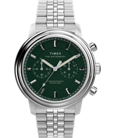 Timex Waterbury Metropolitan Silber Herren Armbanduhr TW2Y23600