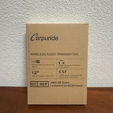 Carpuride Wireless Audio Transmitter EC REP Brand New