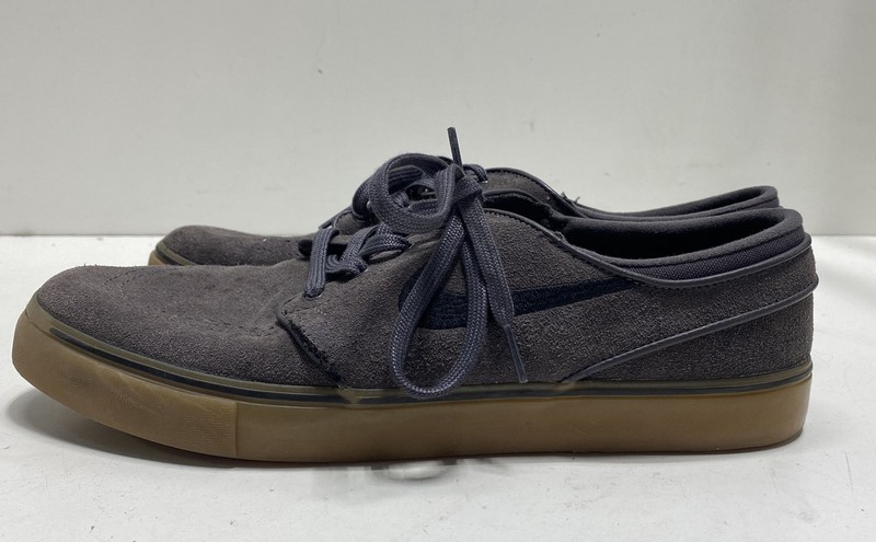 Nike SB Stefan Janoski Low Anthracite Dark Grey Gum Skate Shoes Men's Size 11.5