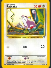 Rattata 89/110 Common Legendary Collection Pokemon Lightly Played