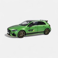 NZG 1:18 Scale Mercedes-Benz AMG A45 S Hot Hatch Car Model Latte Edition