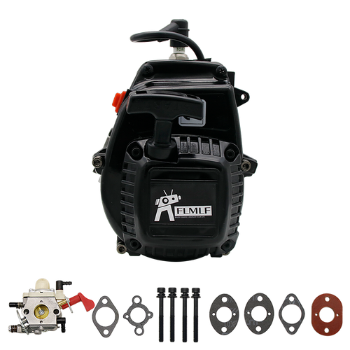 32CC 11HP Reed Case Engine with 1191 Carb for 1/5 RC HPI Baja 5B 5T 5SC Losi FG - Picture 3 of 14