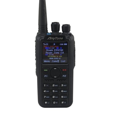 AnyTone AT-D878UV Dualband DMR/FM Funkgerät mit GPS   Top Zustand