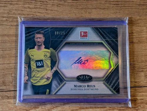 2022 Topps Tier One Bundesliga "Marco Reus" Auto /25 / BVB / Borussia Dortmund