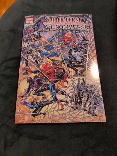 SPIDER-VERSE VS VENOMVERSE #1 FOIL VARIANT SPIDER-MAN VENOM