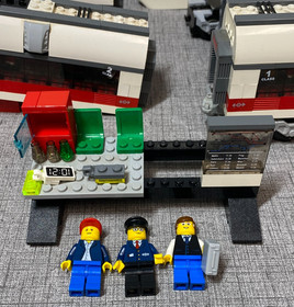 Lego City 7897 Train With Instructions Figures & Extra Trains See Description