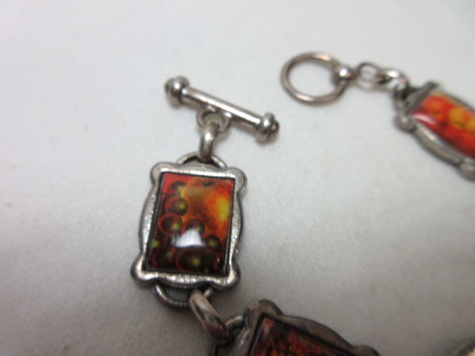 CLASSIC HARDWARE BRACELET PANEL LINK TOGGLE  #43 - image 6