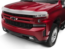For Chevy Silverado 1500 2022-2026 Husky 2816956 Aeroskin Chrome Hood Shield