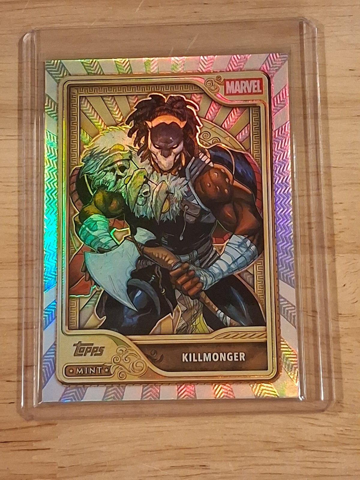 Killmonger 2026 Topps Mint Marvel Gold Card #84