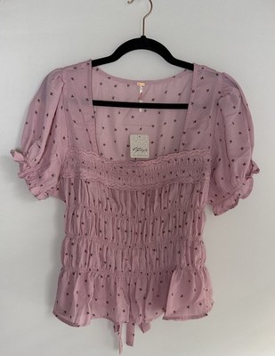 Free People Boho Chic Adore You Blouse  NWT   Women s Medium