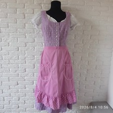 Vintage Austria Dirndl Oktoberfest Dress Size EU 42 and white blouse