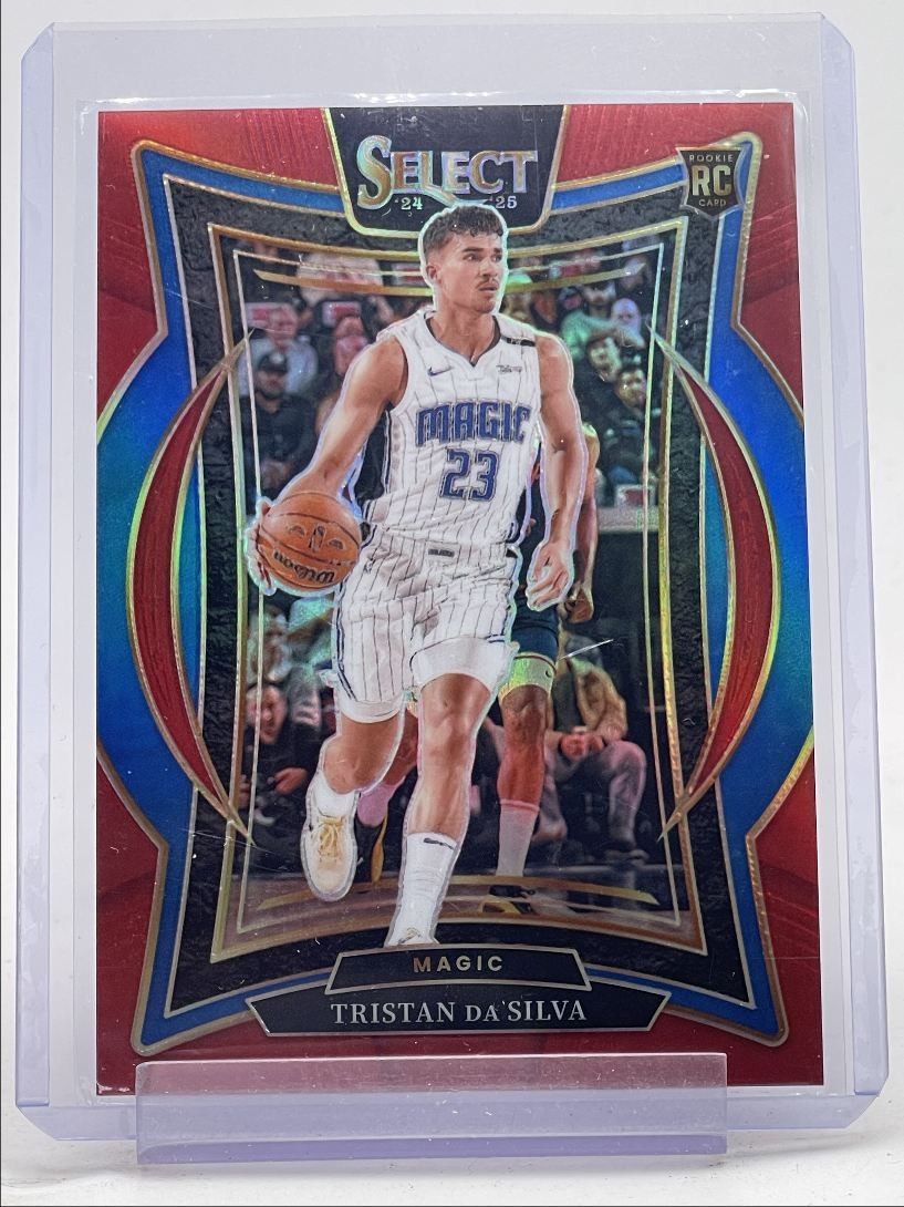 TRISTAN DA SILVA 2024-25 SELECT CONCOURSE ROOKIE RED PRIZM RC /199 Q5540