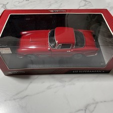 [With Box] 1/18 Scale Ferrari 410 SuperAmerica HotWheels Miniature Car el