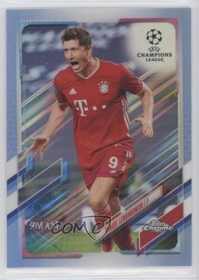 2020 Chrome X Steve Aoki UEFA Champions League 61/75 Robert Lewandowski #50 4k8