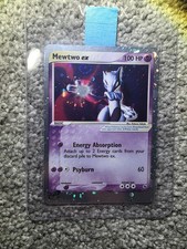 Nintendo Mewtwo ex EX Ruby & Sapphire 101/109 Holo EX 100 HP English 2003